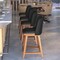 Flash Furniture 24" Black LeatherSoft Wooden Counter Stools, PK 2 CH-192162X000PU-24-BK-GG - alternate 7